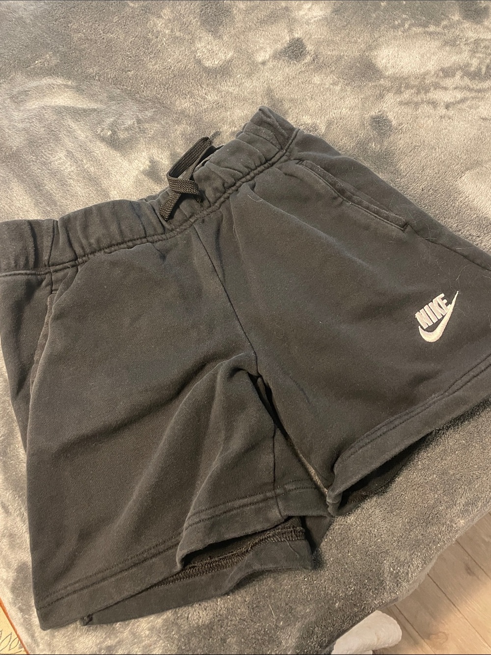 Nike Black Kids' Sport Shorts with Drawcord